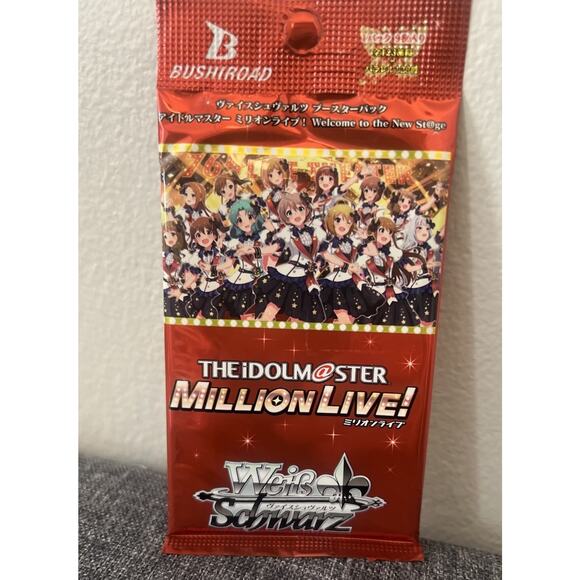 Weiss Schwarz: Idolmaster Million Live! Welcome To The New Stage Booster Pack - Picture 1 of 2
